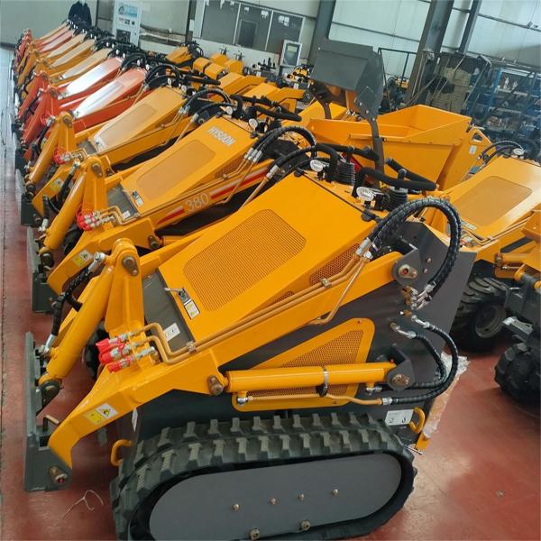 Euro5 EPA Mini Crawler and Wheel Skid Steer Loader Rated Operating Capacity