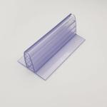 Supermarket Price Tag Holder Plastic Shelf Label Holder Reusable For Wire Shelf