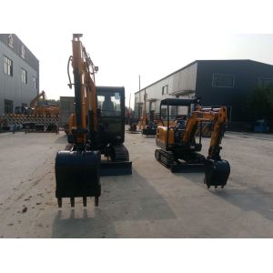 Compact Mini Crawler Excavator 2200kg Weight 310mm Cutting Depth Crawler Type