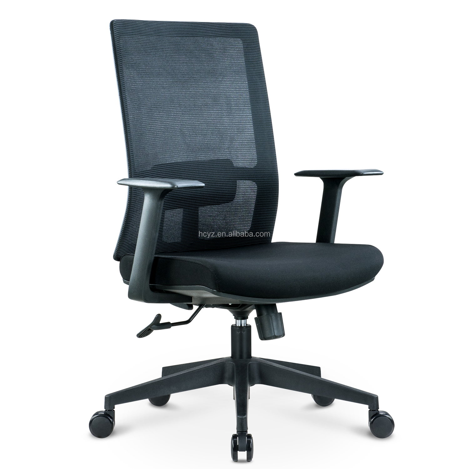 2D Lumbar Support Office Chair Luxury Mesh Office Staff Chair for Office Furniture