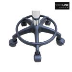 PU Chair Black Round Cushion One-time Fermentation Molding Seat Bag 330mm