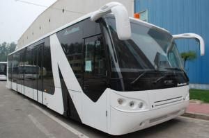 China Large Capacity Low Carbon Alloy Aero Bus City Airport Shuttle equivalent to Cobus 2700 bus factory