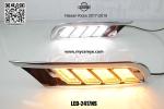 Nissan Kicks Car LED DRL daytime running lights driving daylight
