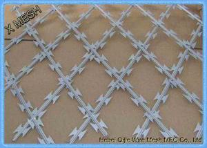 China Electro Galvanized Wire For Bto-22 Welded Flat Razor Wire Mesh factory