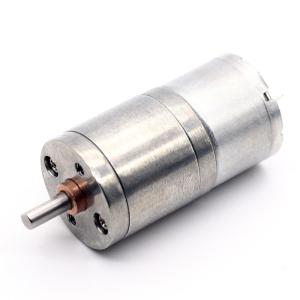 China 25mm Spur Gearbox Brushed Dc Motors JGA25-310 6V 33RPM 1:226 High Torque Dc Motor Mini 25mm Gearbox 25mm Micro Motor factory