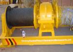 Fast Speed Transfer Cart Accessories Double Drum Electrical Wire Rope Winch For