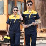 Summer Short Sleeve Anti UV Work Wear Uniforms Windproof