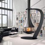Round Heavy 30 Inch Outdoor Wood Burner Fireplace Assembly Required
