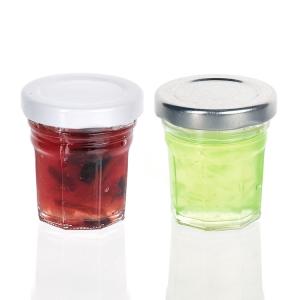 China Low Price Different Capacity High Sealed Round Shape Clear Glass Jar Jam Storing Jar factory