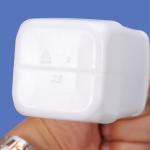 250ml White Square Recycled Chemistry Reagent Bottle HDPE Plastic Lab Bottles