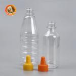 Flip Top Plastic Squeeze Sauce Bottle For Syrup 250ml 500ml