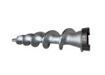 Alloy Steel Defibrator Plug Screw Feeder Shaft