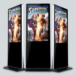China Standing LED Advertising Single Double Sided Digital Display 16:9 factory