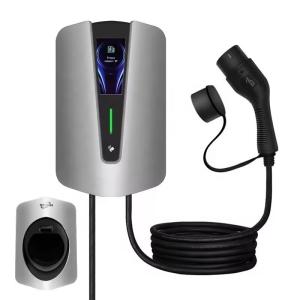 China 22KW AC EV Charging Pile Energy Metering Module Wall Mounted Car Charging Station factory