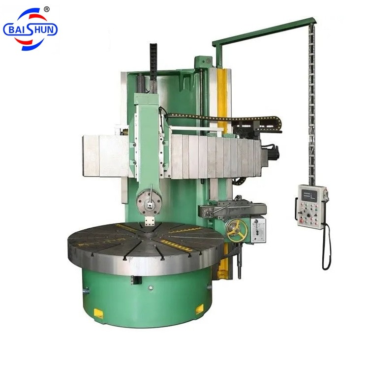 China 10Ton Conventional Vertical Lathe Machine Metal Turning Heavy Duty factory