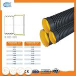 Ring Stiffness HDPE DWC SN8 Pipe For Drainage System