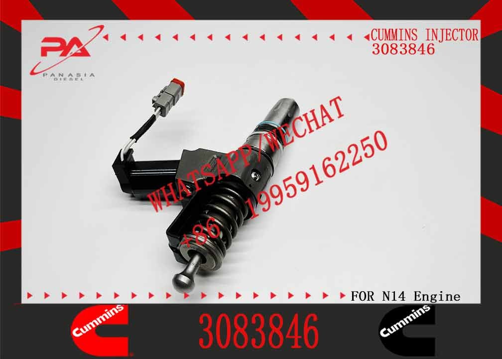 3083846 Diesel Fuel Injector N14 Common rail injector 3095086 3609796 3095040 3411763