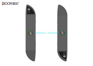 China Supermarket Automatic Flap Barrier Gate Mechanism With Dc Brushless Motor factory