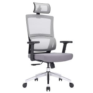 China Height Adjustable Office Chair L-Shaped Swivel Desk Chair for Adults Work at Home factory