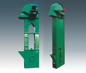 China High Strength Polyester Nylon Centrifugal Bucket Elevator , Long Belt Conveyor Elevator factory