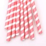 Customized Colorful Paper Drinking Straw Made from Bagasse for Eco-Friendly