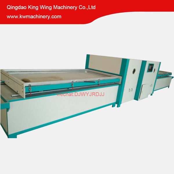 Full automatic PVC film vacuum membrane press machine laminating woodworking
