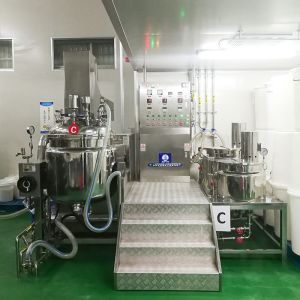 China 0-3600rpm Cosmetic Mixing Equipment Lotion Maker Machine Customized on sale