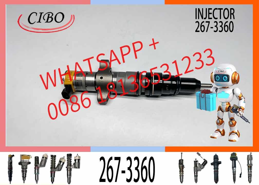 Common rail Diesel fuel Injector 265-8106 266-4446 267-3360 387-9439 557-7634 293-4071 for C+ C7 C9 Engine