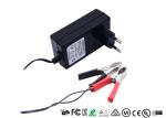 Alligator Clips Sealed Lead Acid Battery Rechargeable 7.2V 2A 12v 13.8V 14.5V 1A