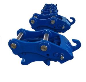 China Blue Manual 50 Ton PC336 Excavator Quick Coupler factory