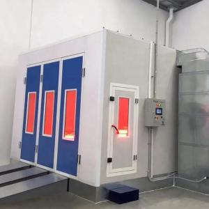 China 30kW Electric Car Spray Booth With Airflow LED Lighting Electric Spray Booth factory
