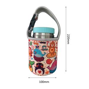 China Multi Color L10*H22cm Neoprene Water Bottle Sleeve factory