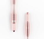 Double Head Disposable Microblading Pen , Rose Gold Eyebrow Embroidery Pen