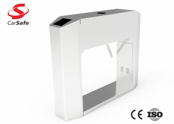 Indoor Or Outdoor Flap Barrier Turnstile Pedestrian Flap Gate Extensible Voice
