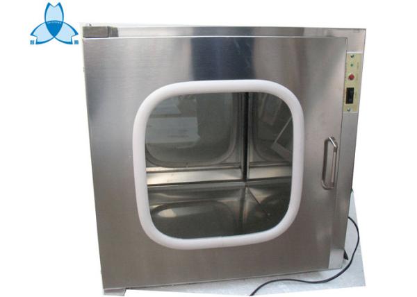 Foods Industry Clean Room Pass Through Chamber With 30W UV Lamp , Full Stainless