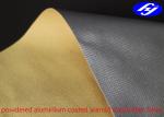 Powdered Aluminium Coated Aramid Fiber Fabric For Thermal Insulation