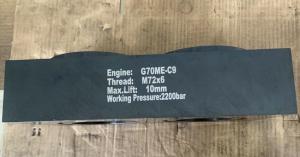 China Diesel Engine Black Hydraulic Jack Bolt Tensioning Bolt Stretcher factory