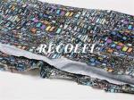 Poly Yarn Spandex Pattern Print Activewear Knit Fabric Waterproof Airproof