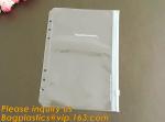 Biodegradable Page Banknotes Postage Stamp Pockets Transparent PVC Money Album