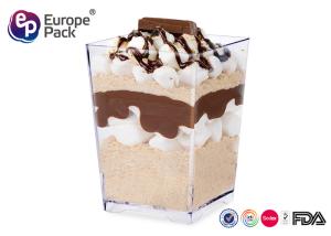 China Clear Plastic Dessert Containers 3Oz Food Container Fda Bpa Free factory