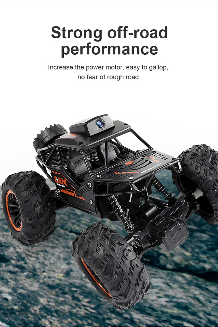 2.4G High Speed SUV RC Car with Charging and Drifting Features WI-FI Camera 4 Channels