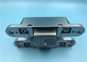 China Zinc Alloy 3D Concealed Hinges With Pearl Chrome Surface Finishing factory