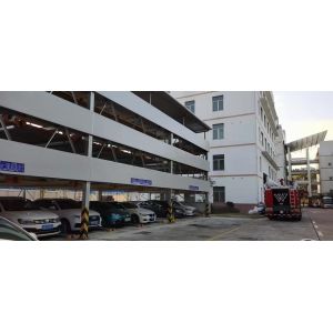 4 Layers Multilevel Car Parking System Stereo Garage Rope Drive