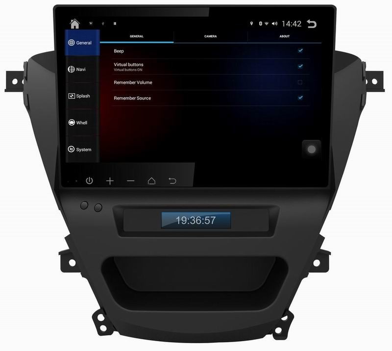 Ouchuangbo Pure Android 4.4 10.1 inch Big Screen For Hyundai Avante Car Media Radio Stereo GPS Navigation free shipping