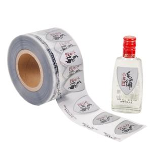 China Transparent Sticker Vinyl Sticker Labels Waterproof Adhesive Label Paper factory