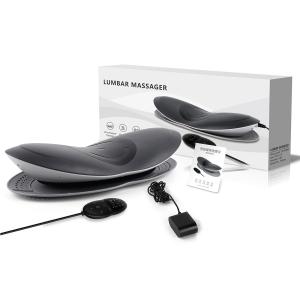 China Relaxing Pulse Electric Waist Massager With Remote Control 24W Black factory