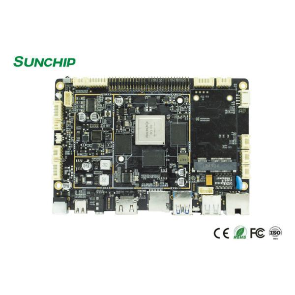 China RK3399 Embedded System Board Durable With 4G WIFI Ethernet POE Optional factory