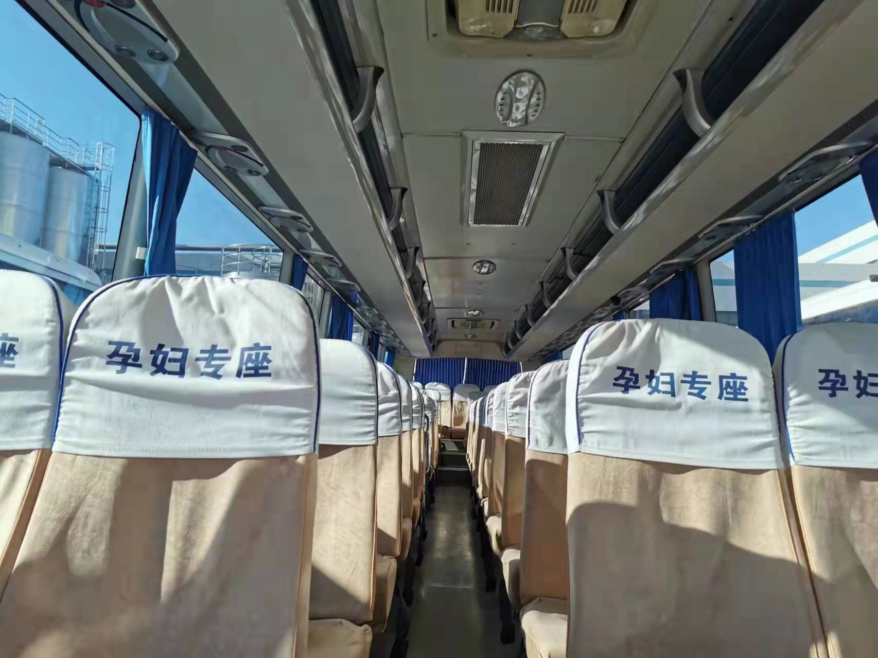 Yutong Bus Second Hand ZK6127 Coach Bus Second Hand 55 Seats Transport Bus 2+3 Layout