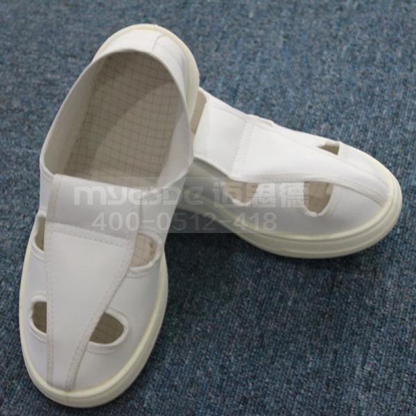 esd protection shoes Pu White blue Shoes Anti-static Esd Pu Esd Cleanroom Shoes