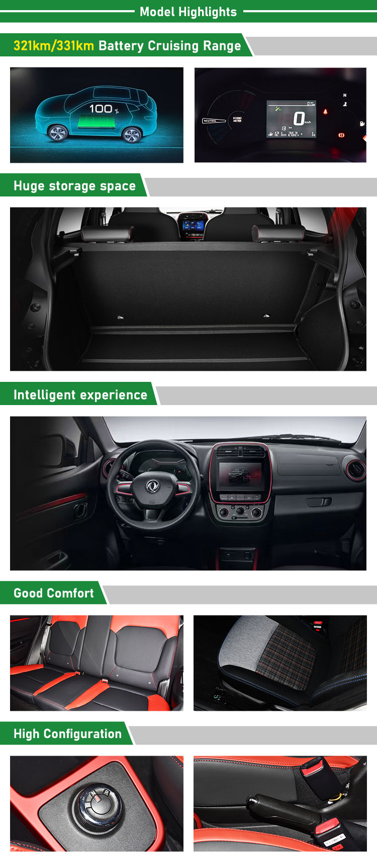 Ternary Lithium Electricity 3932*1579*1515 High Speed Automobiles 2022 Dongfeng Ex1 Pro Electric Car For Adults